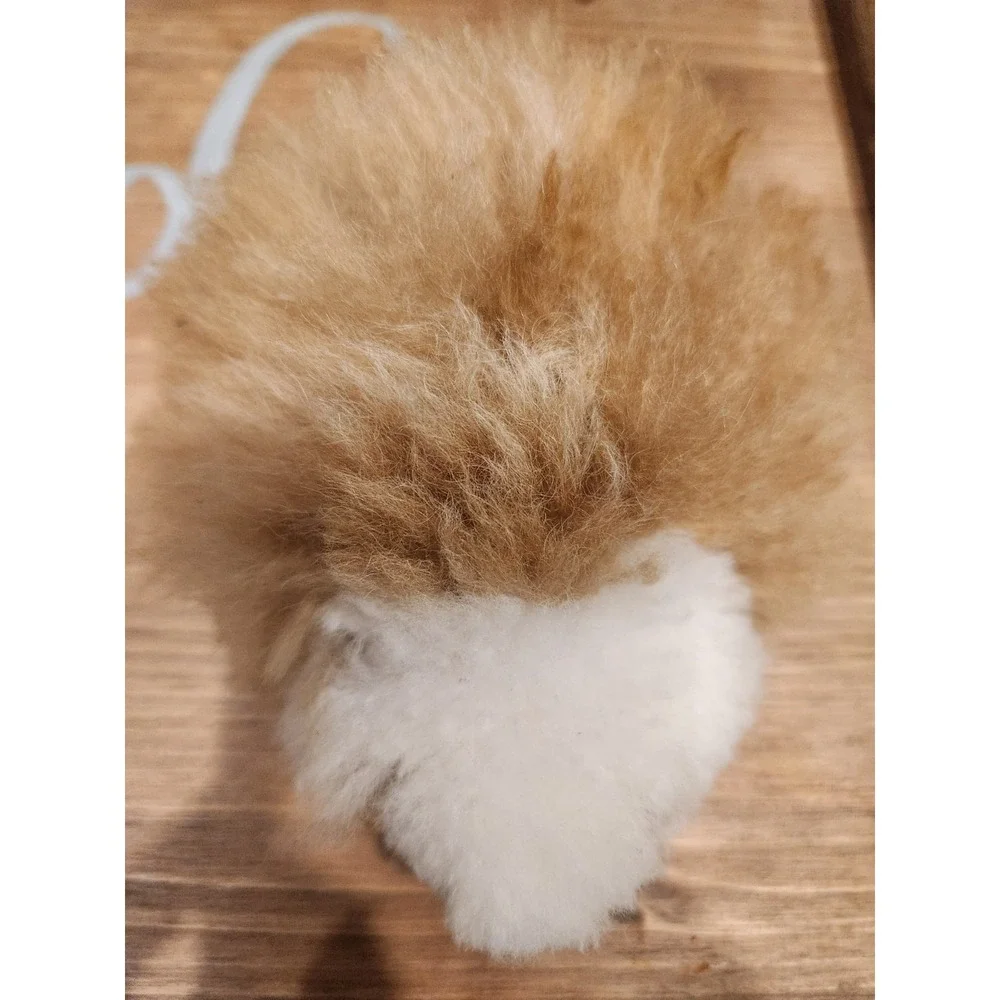 *RARE Small‎ Peruvian Handmade Guinea Pig Stuffed Animal made with Alpaca Fur